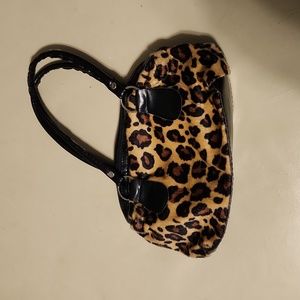 Leopard print bag